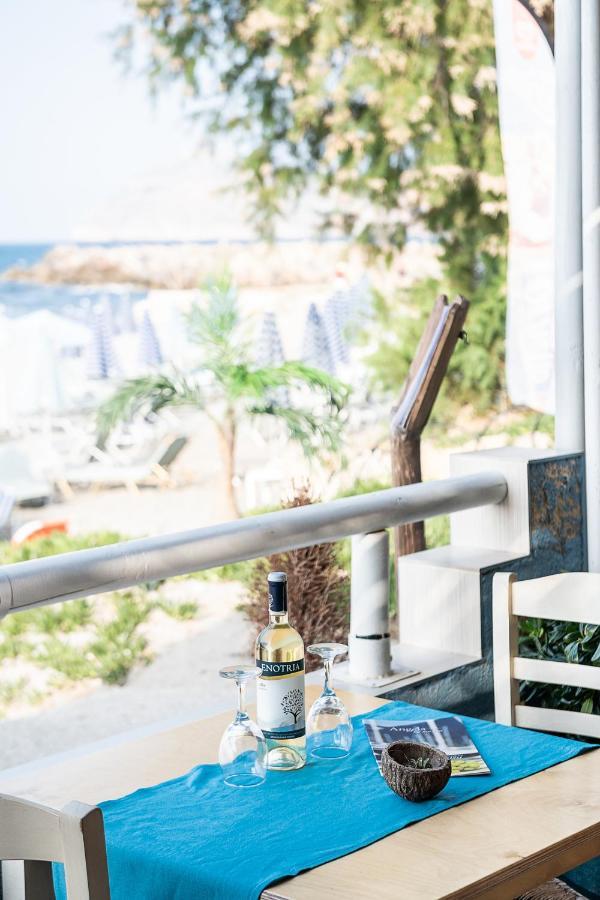 Angela Beach Aparthotel Platanias  Exterior photo