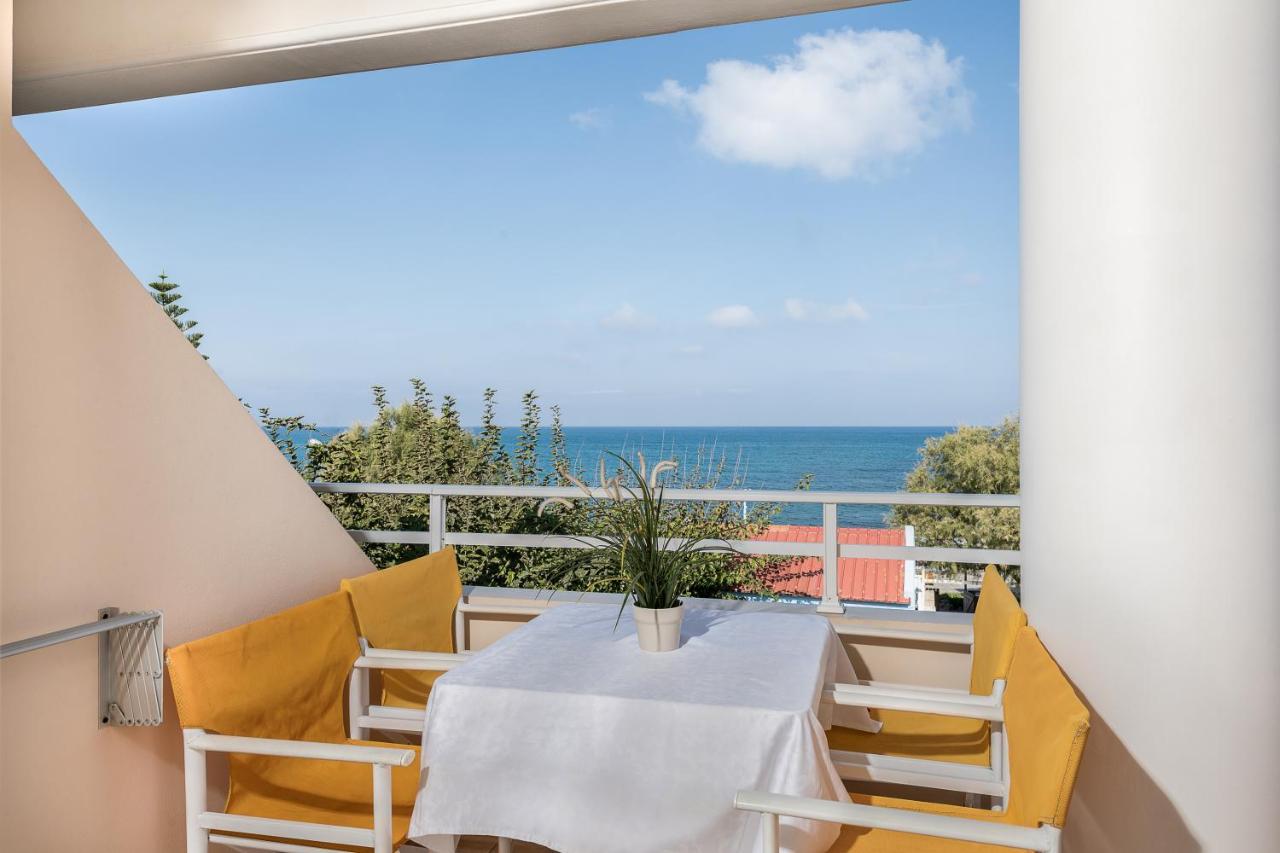 Angela Beach Aparthotel Platanias  Exterior photo