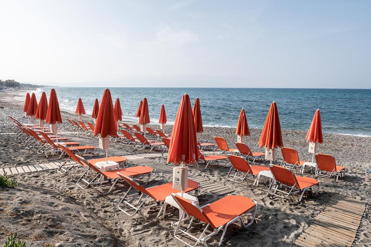 Angela Beach Aparthotel Platanias  Exterior photo